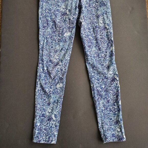 💍H&M Blue and white Paisley Dress Pants - Picture 5 of 8